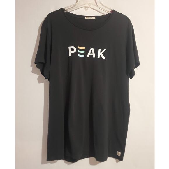 Marine Layer Mens Graphic Peak Short Sleeve T-Shirt Size L Supima Cotton Modal - Picture 1 of 8